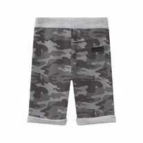 NAME IT Camo Sweat Shorts Grey Army